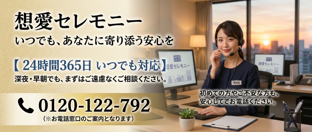 想愛セレモニー 24時間対応
